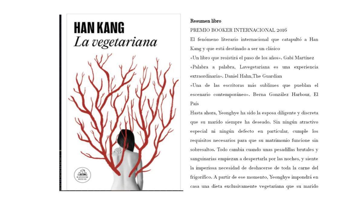 LA VEGETARIANA LA VEGETARIANA