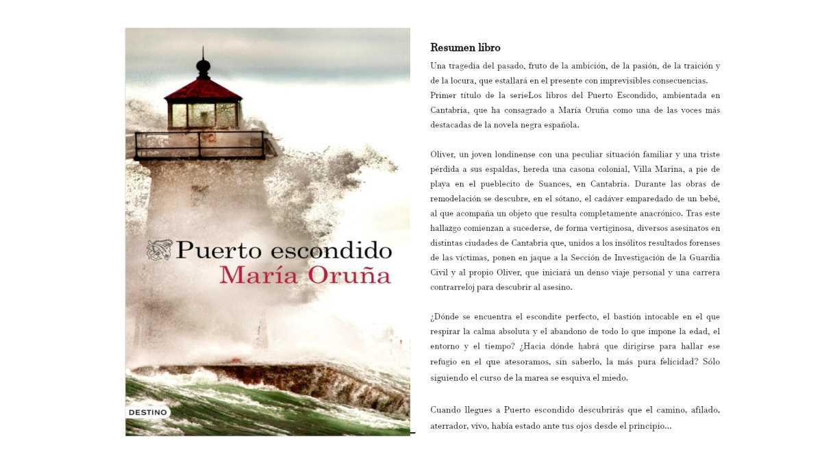 Próxima lectura: Puerto escondido