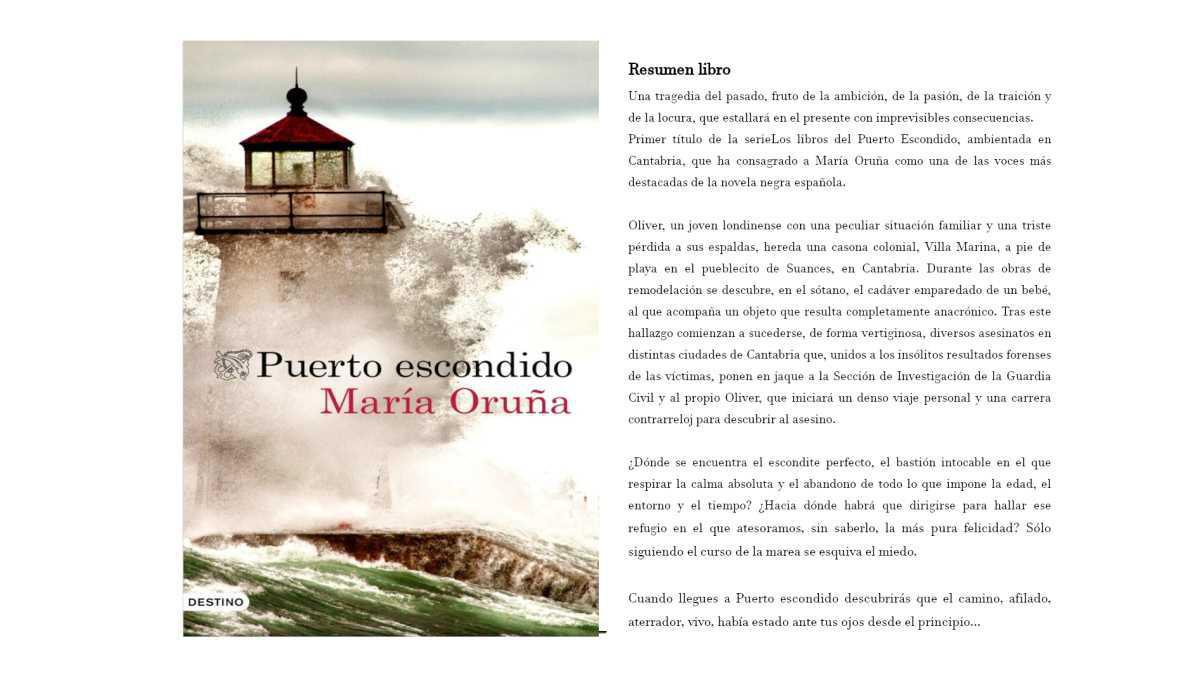 Próxima lectura: Puerto escondido Próxima lectura: Puerto escondido