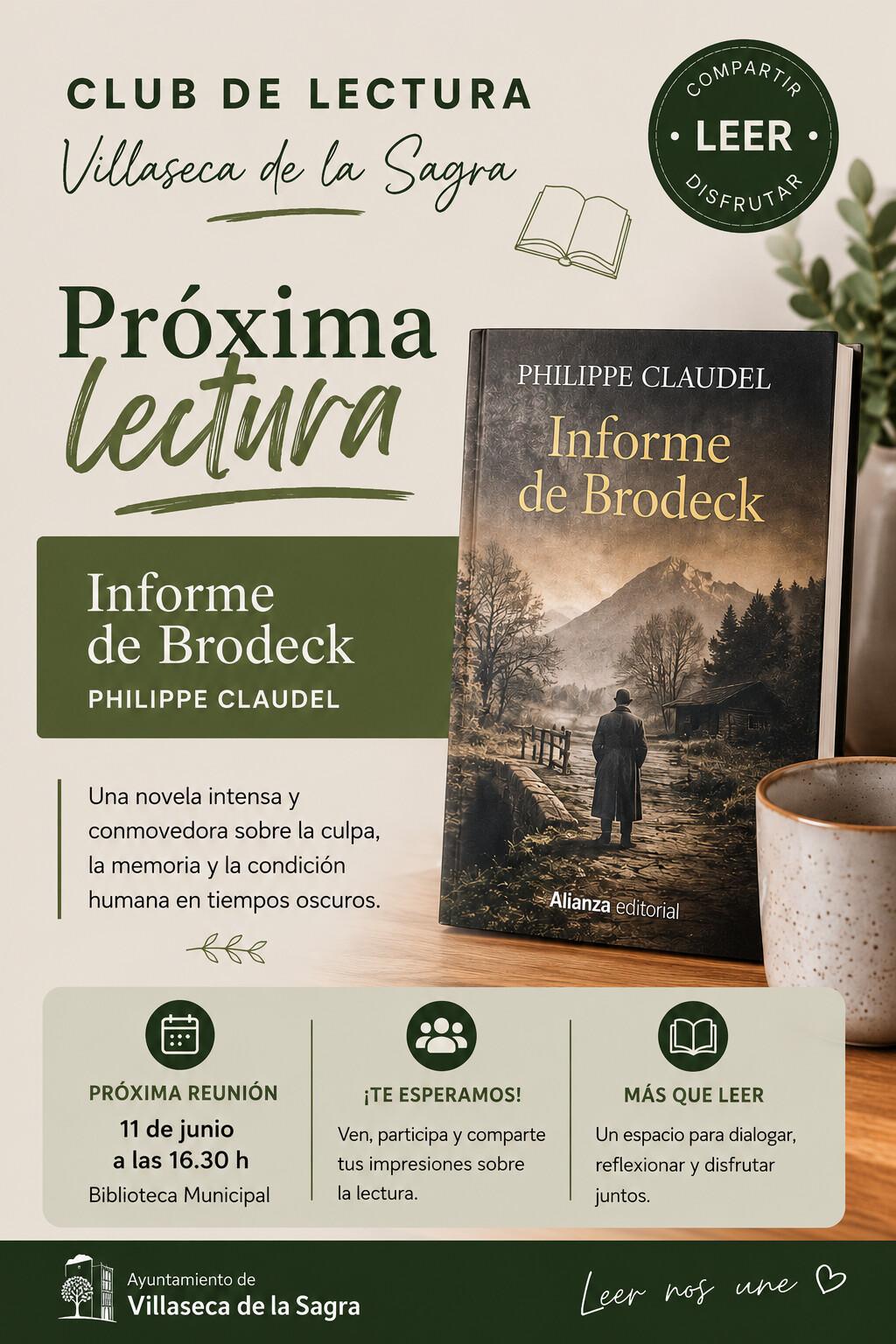 Próxima lectura: El Informe de Brodeck Philippe Claudel