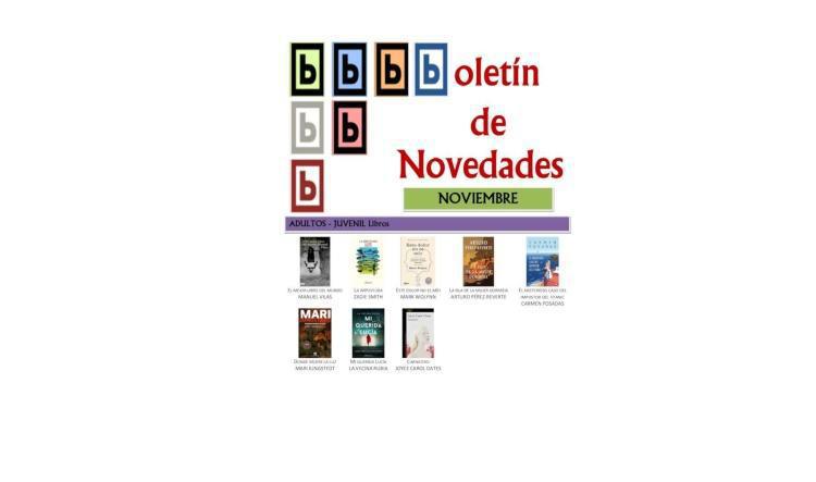 Boletín de Novedades Noviembre