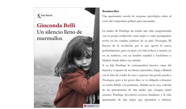 Próxima lectura: Un silencio lleno de murmullos