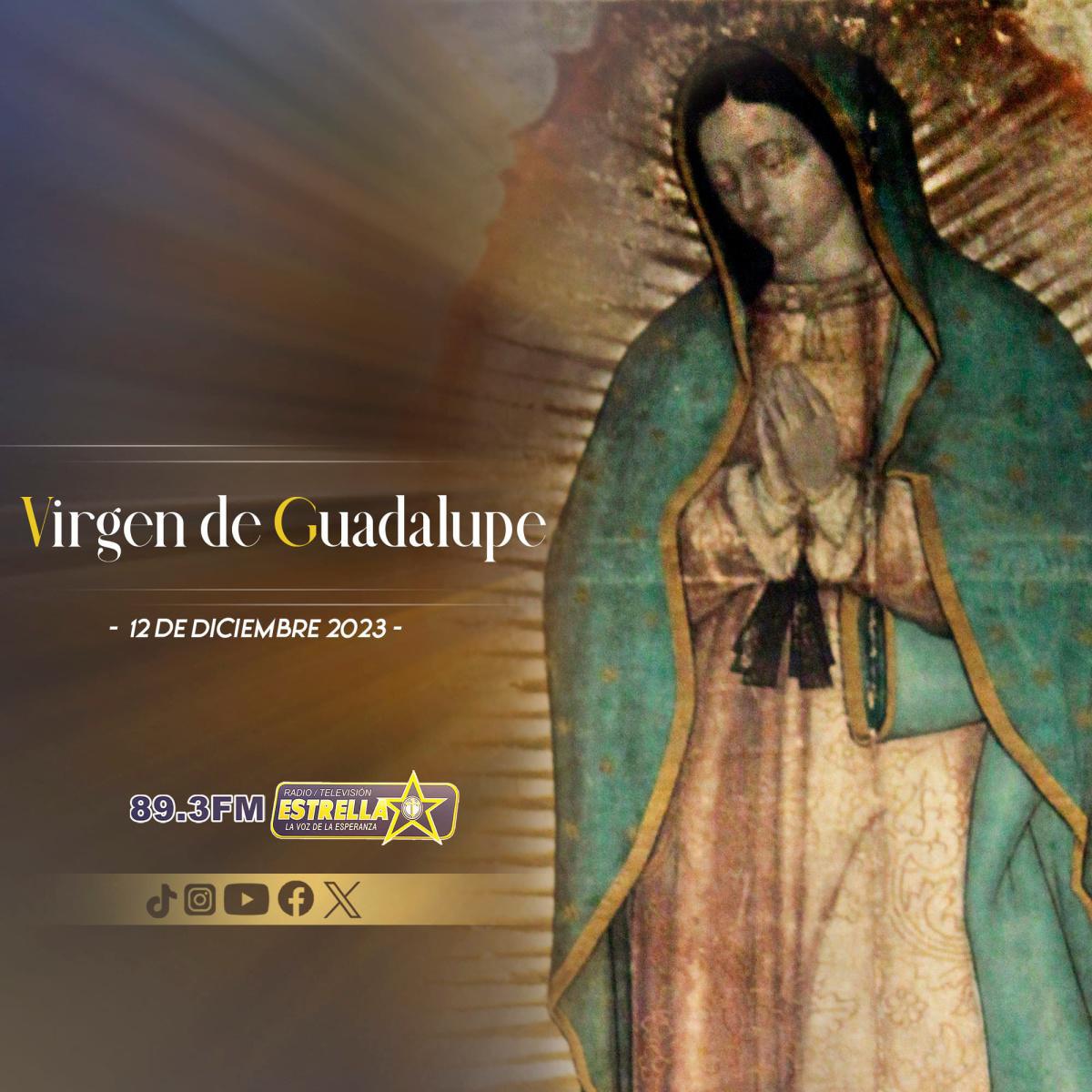 Oraciones a Nuestra Señora de Guadalupe