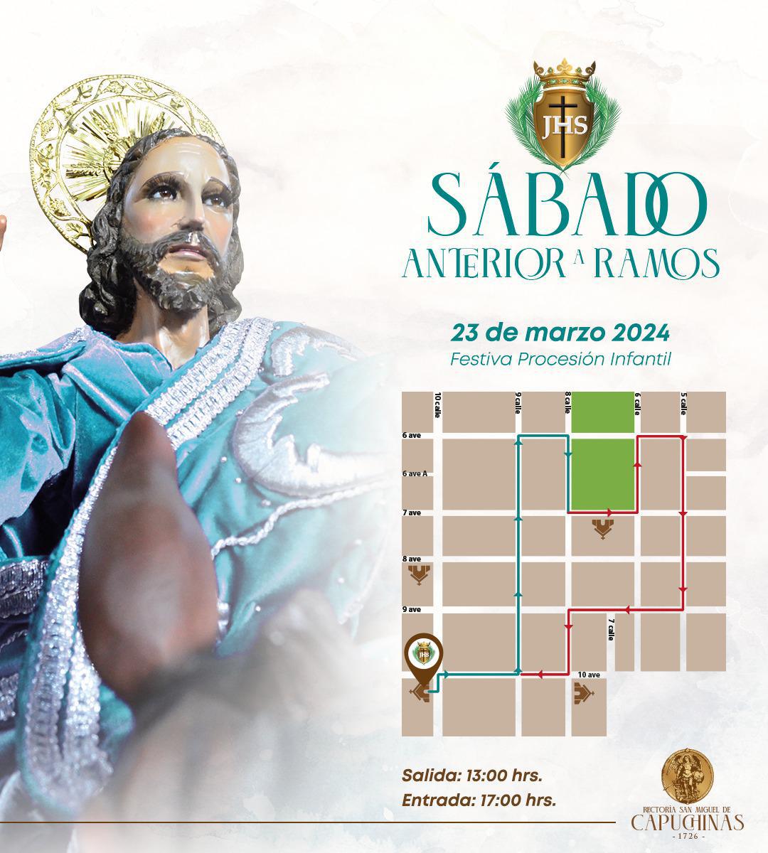 Recorrido infantil Jesús de las Palmas