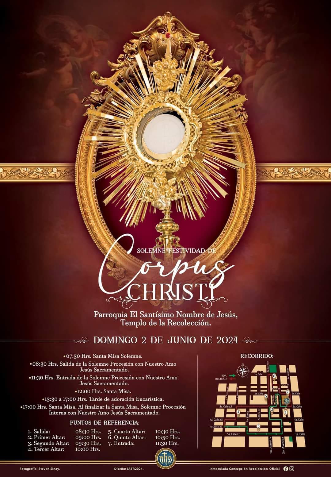 Recopilación de Programas de actividades de Corpus Christi