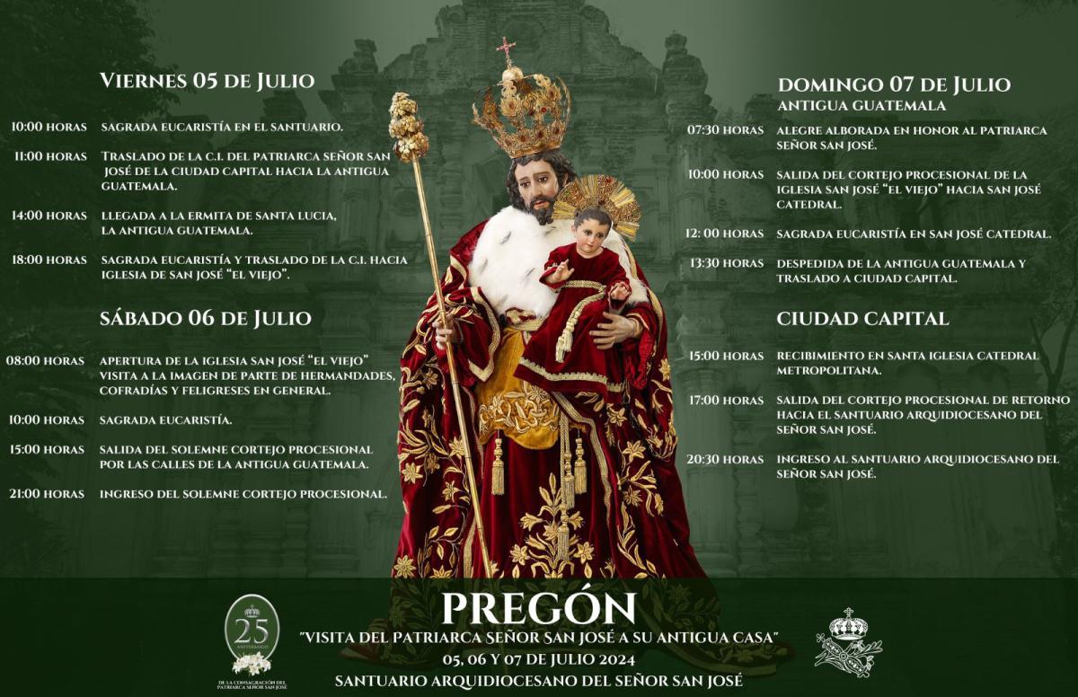 Traslado de la Consagrada Imagen del Patriarca San José