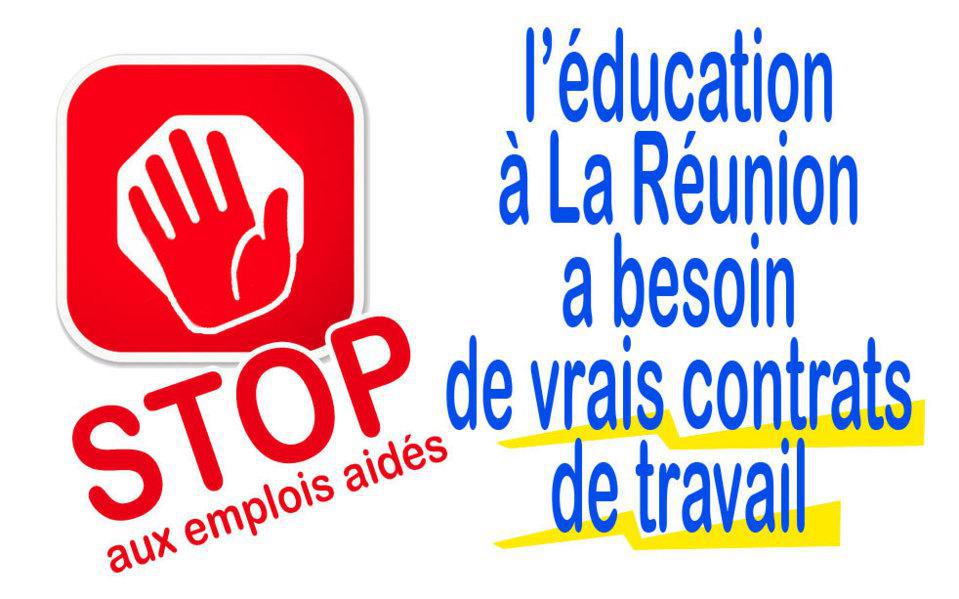 Stop aux contrats aidés à l'école