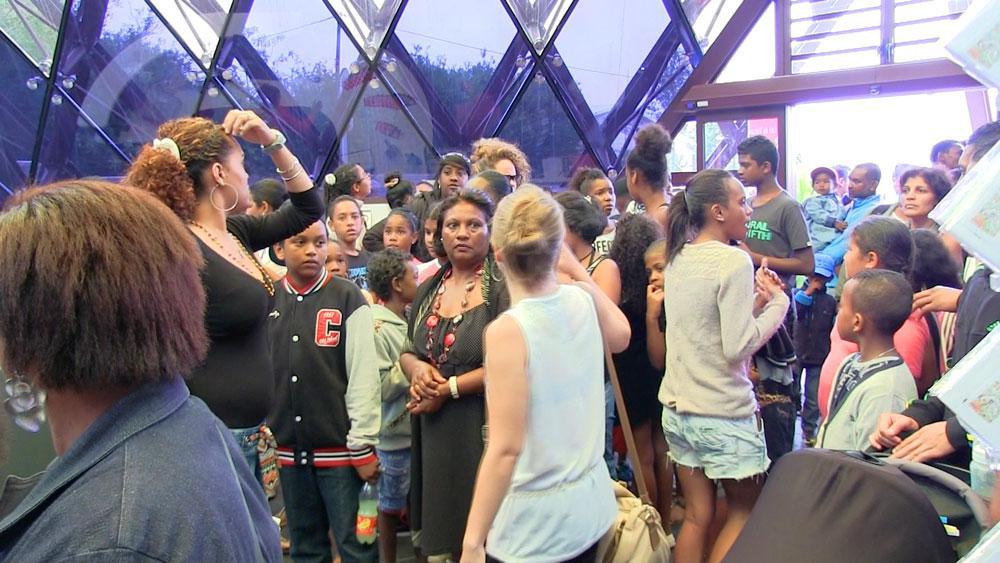Familles Solidaires visite la Cité du Volcan