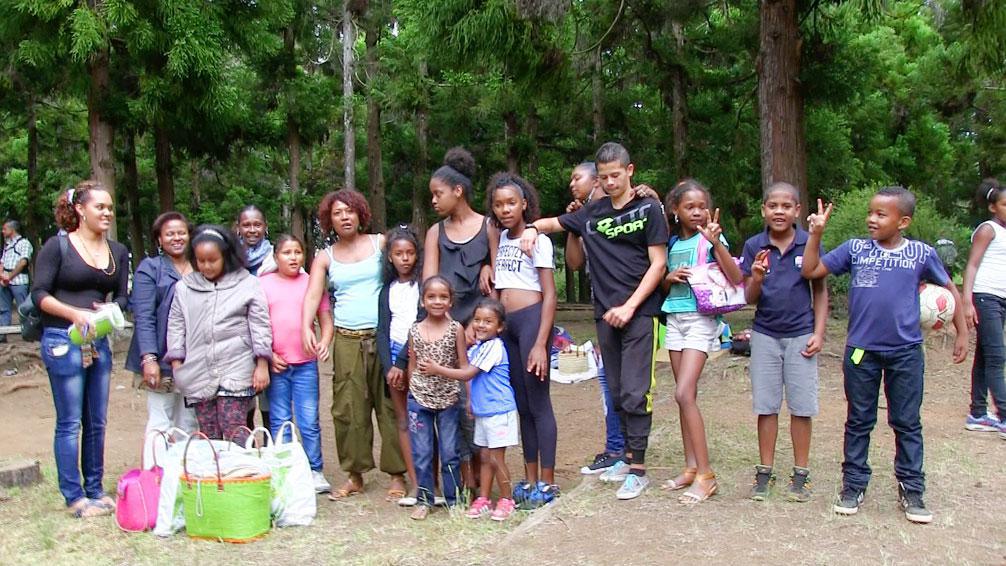 Des enfants heureux