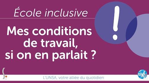 École inclusive : mes conditions de travail, si on en parlait ?