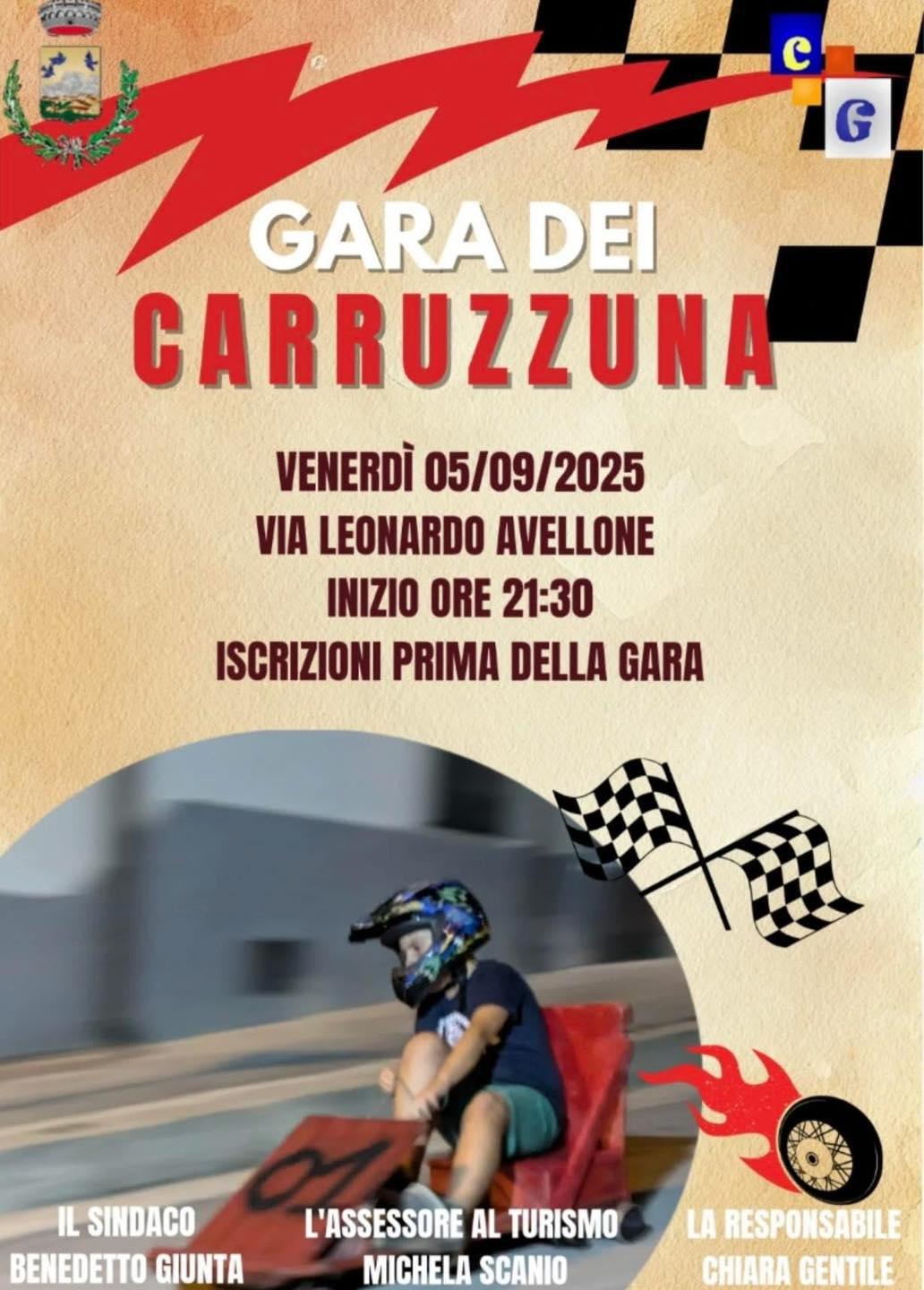 Gara dei Carruzzuna (start h. 21.30)
