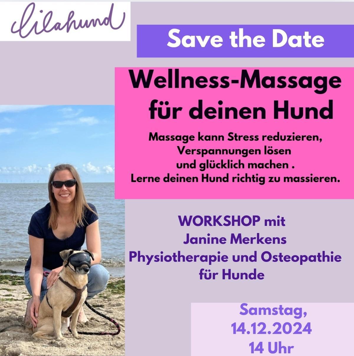 Workshop " Wellness-Massagen" JETZT ANMELDEN