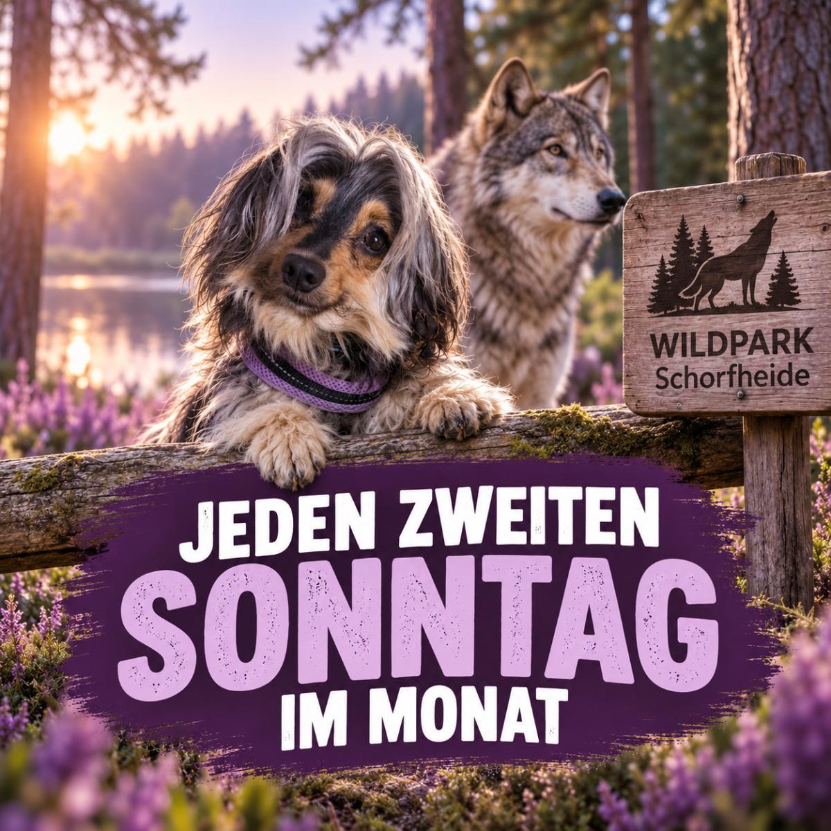 💜 Social Wolf Walk im Wildpark Schorfheide