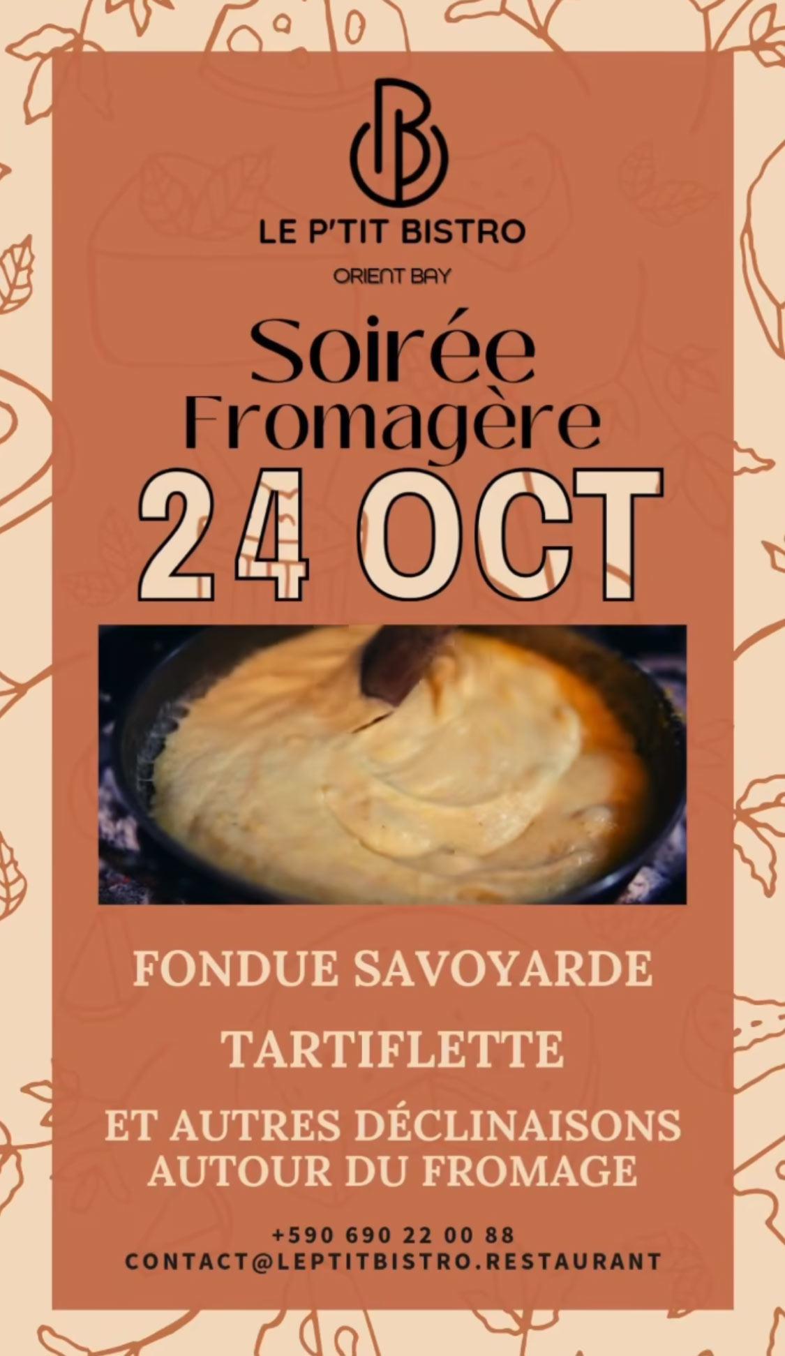 Soirée Fromagère - Le P'tit Bistro