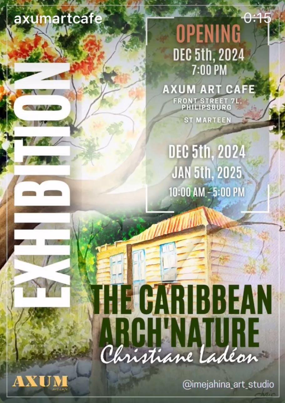 Exhibition - The Caribbean Arch'Nature - Axum Art Café