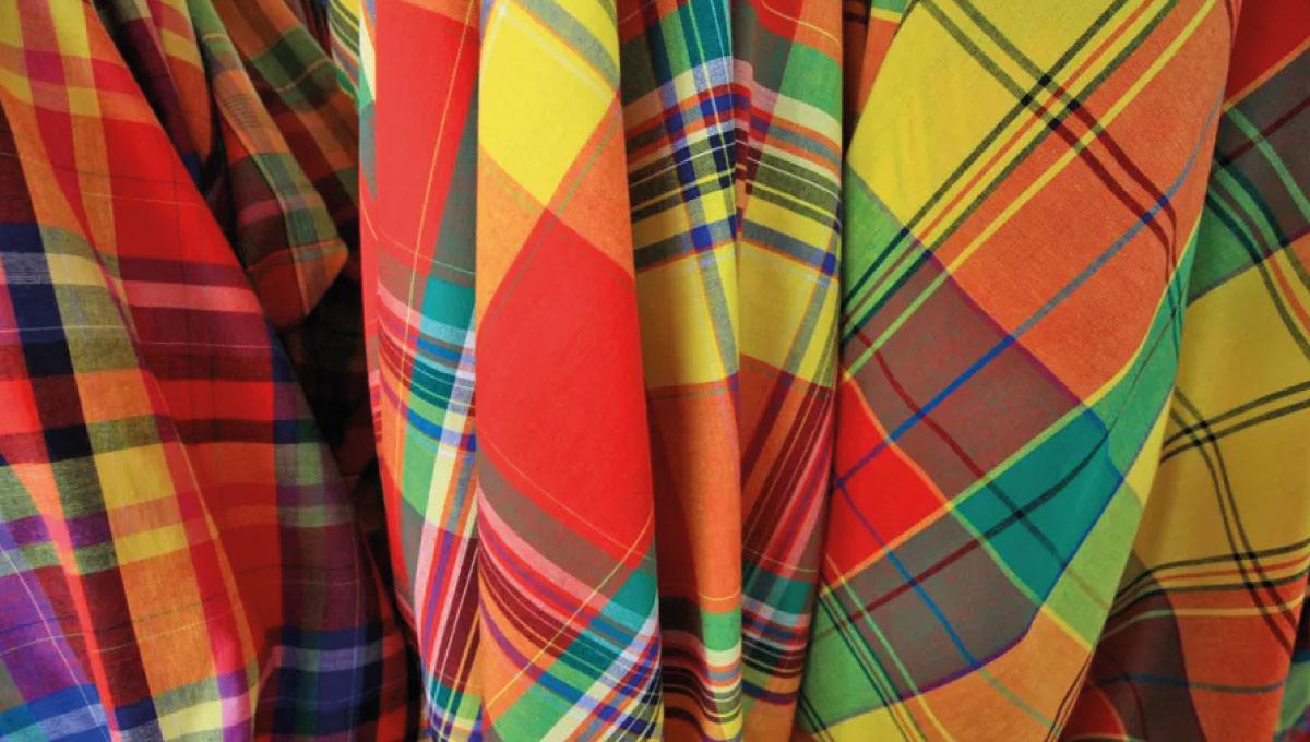 Madras: a textile in the colors of Creole history