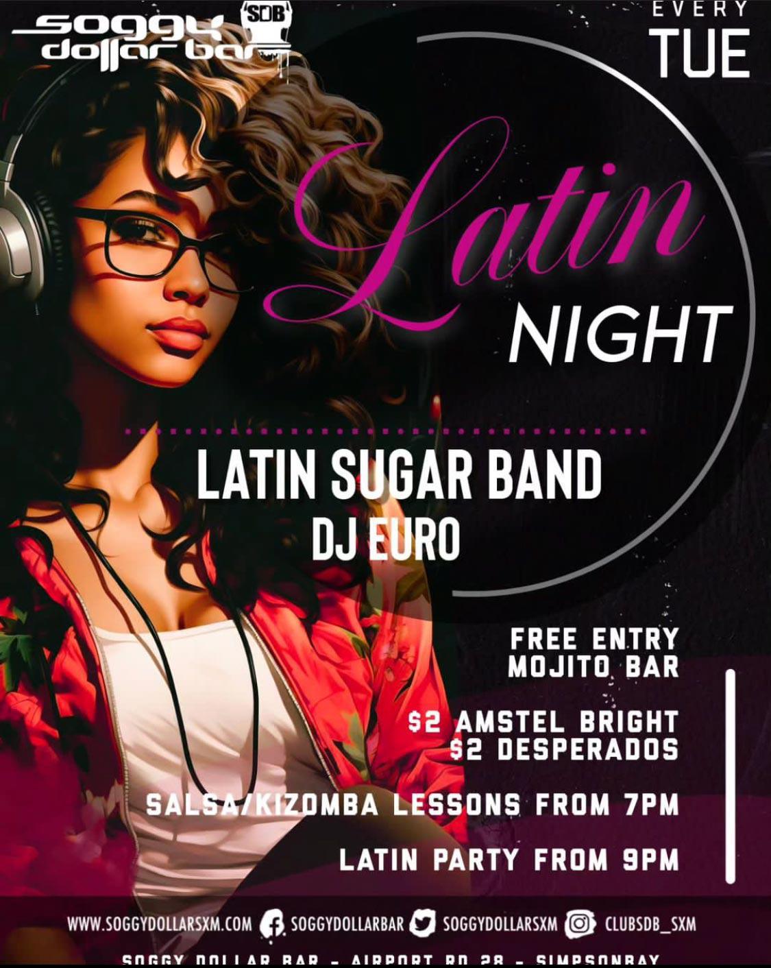 Latin Night - Soggy Dollar Bar