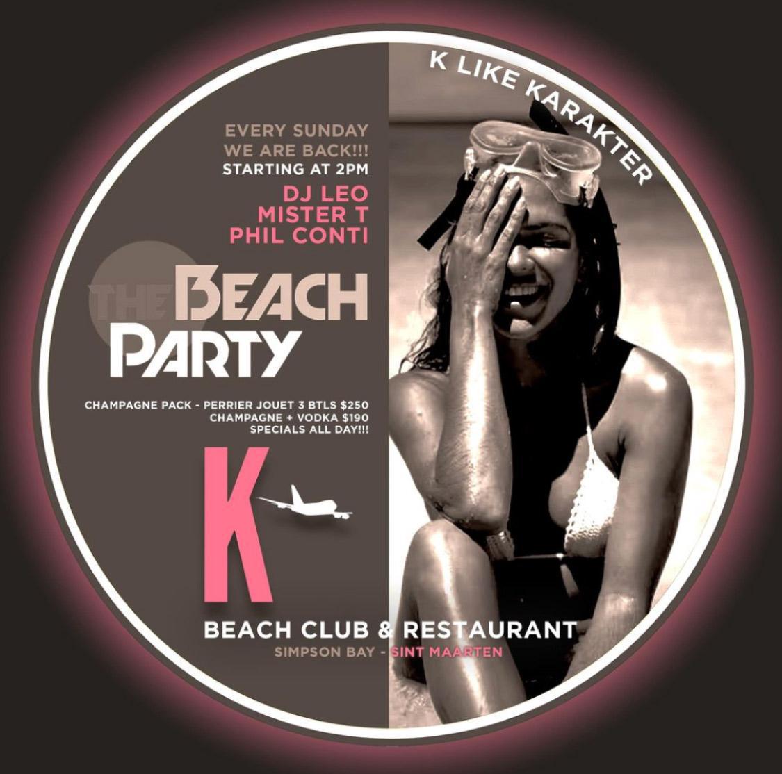 The Beach Party - K like Karakter
