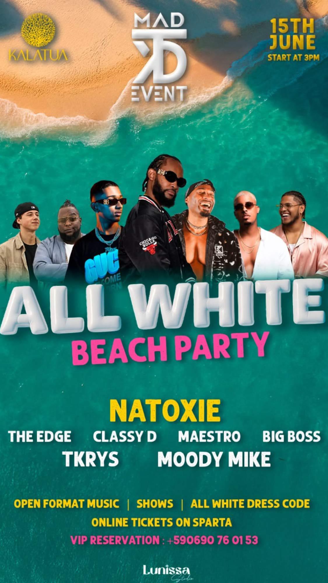 All White Beach Party - Kalatua
