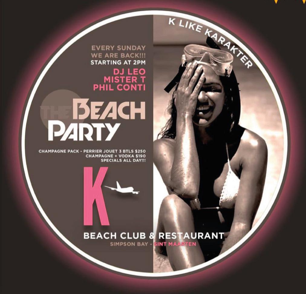 The Beach Party - K like Karakter