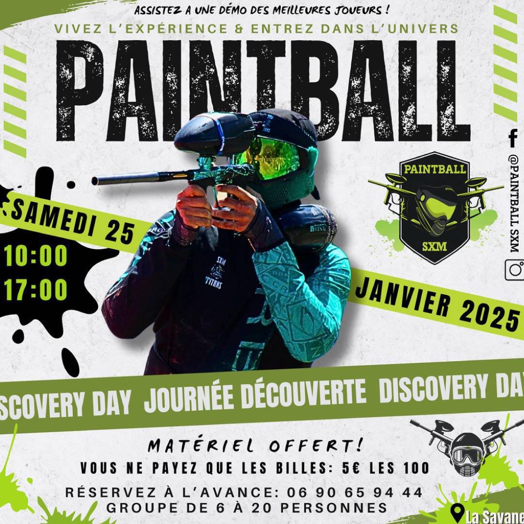 Journée Découverte - Paintball SXM