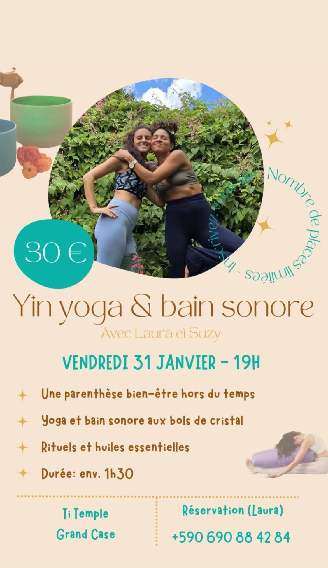 Yin Yoga & Bain Sonore