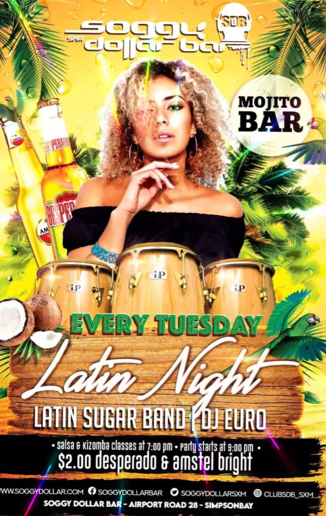 Latin Night - Soggy Dollar Bar