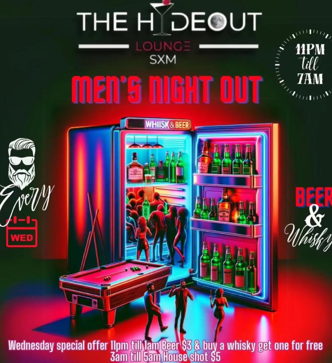 Men's Night Out - The Hideout