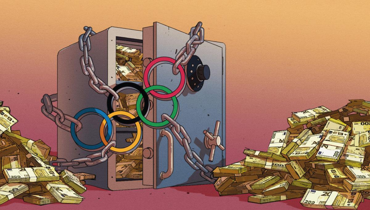 Chaotic organization of the Paris 2024 Games