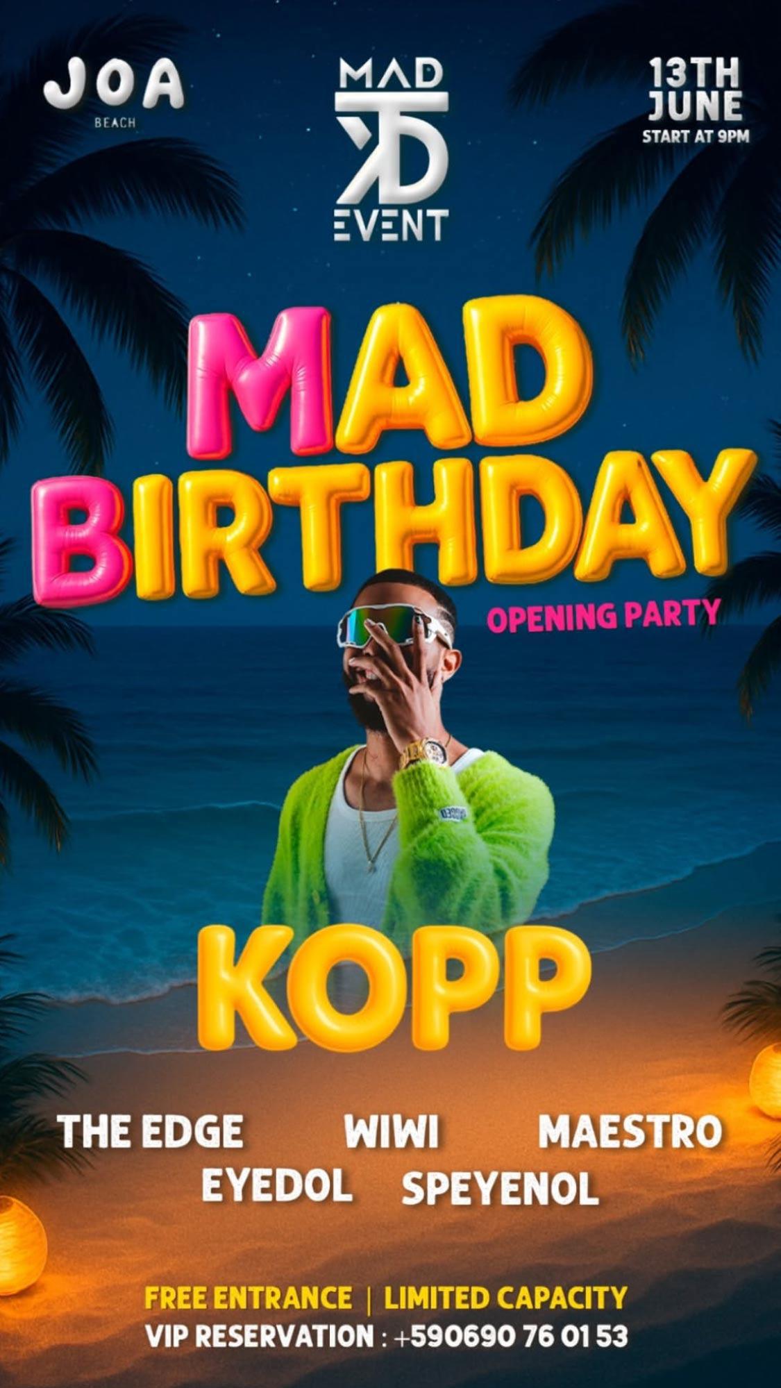 Mad Birthday - Joa Beach