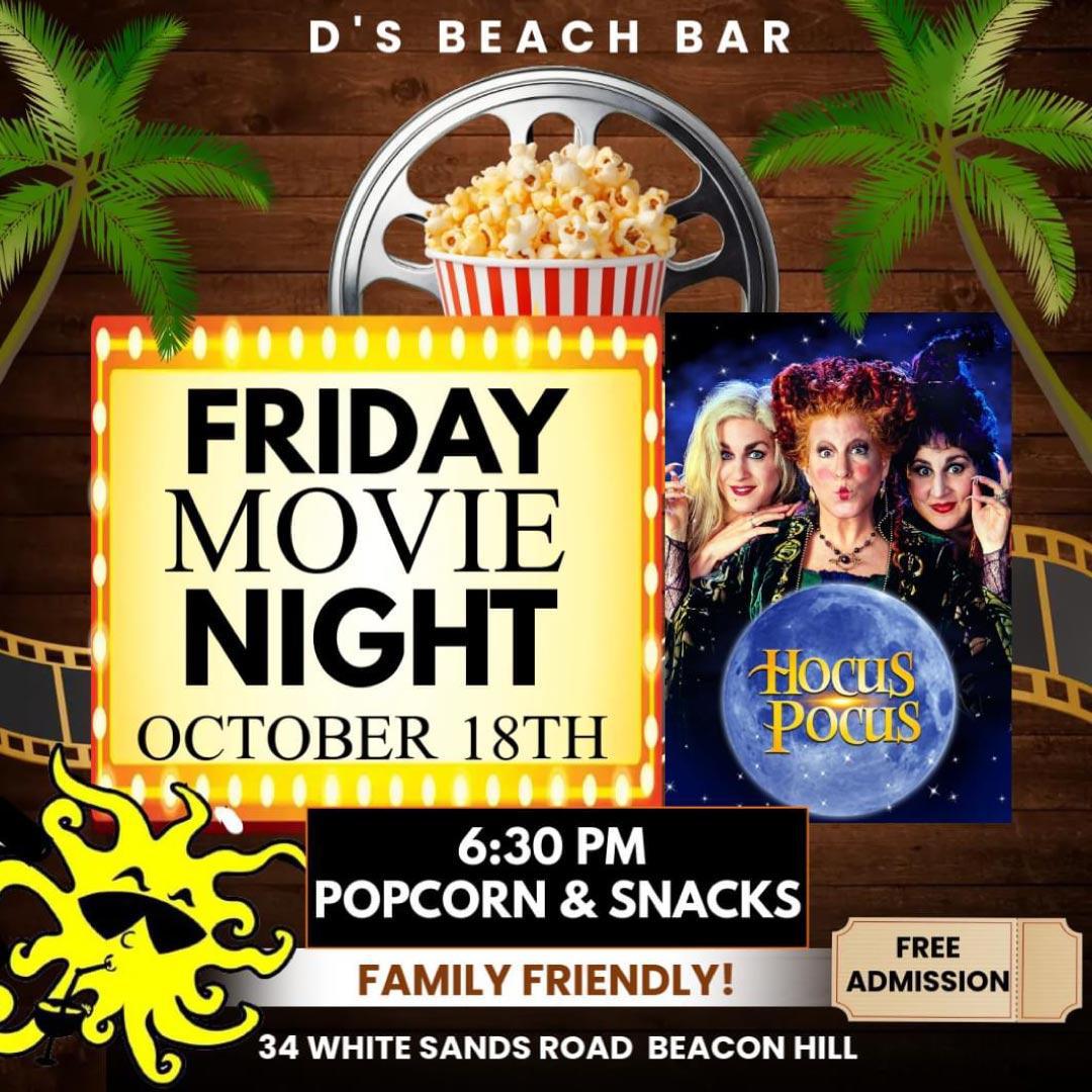 Friday Movie Night - Hocus Pocus - Dinghy's