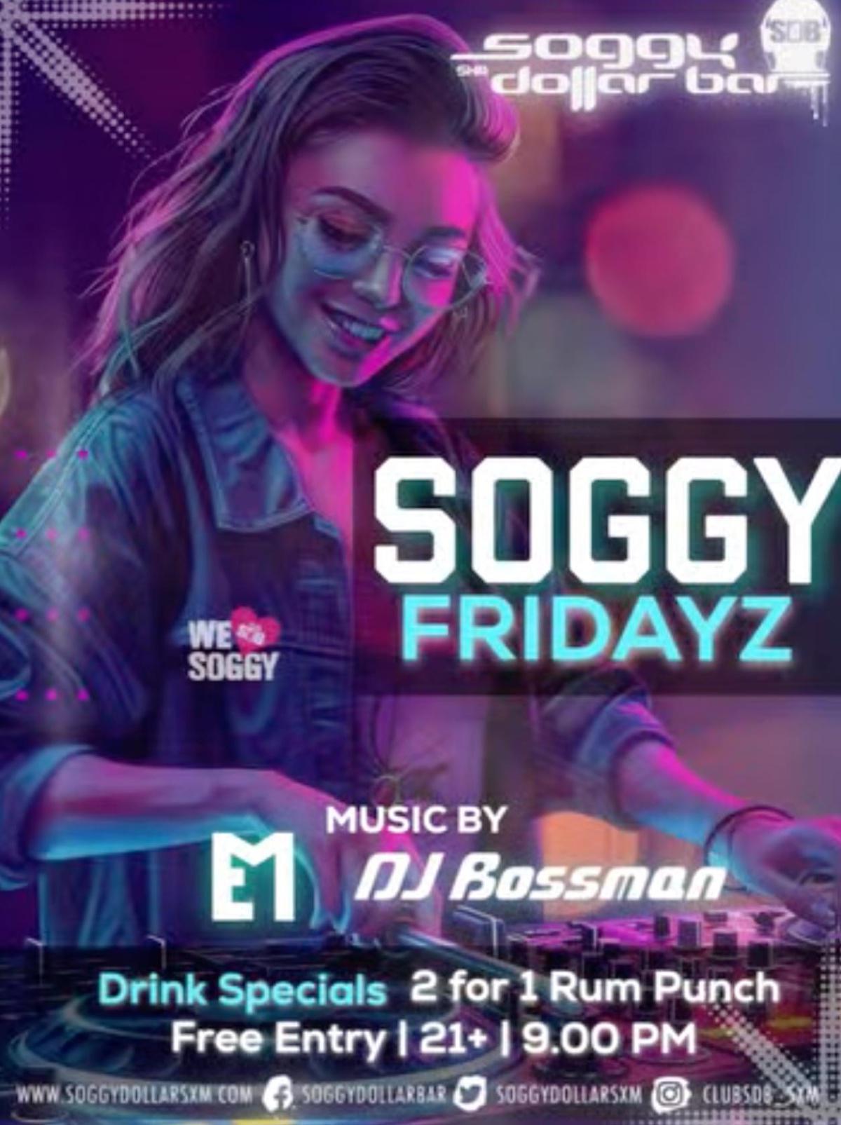 Soggy Fridayz - Soggy Dollar Bar