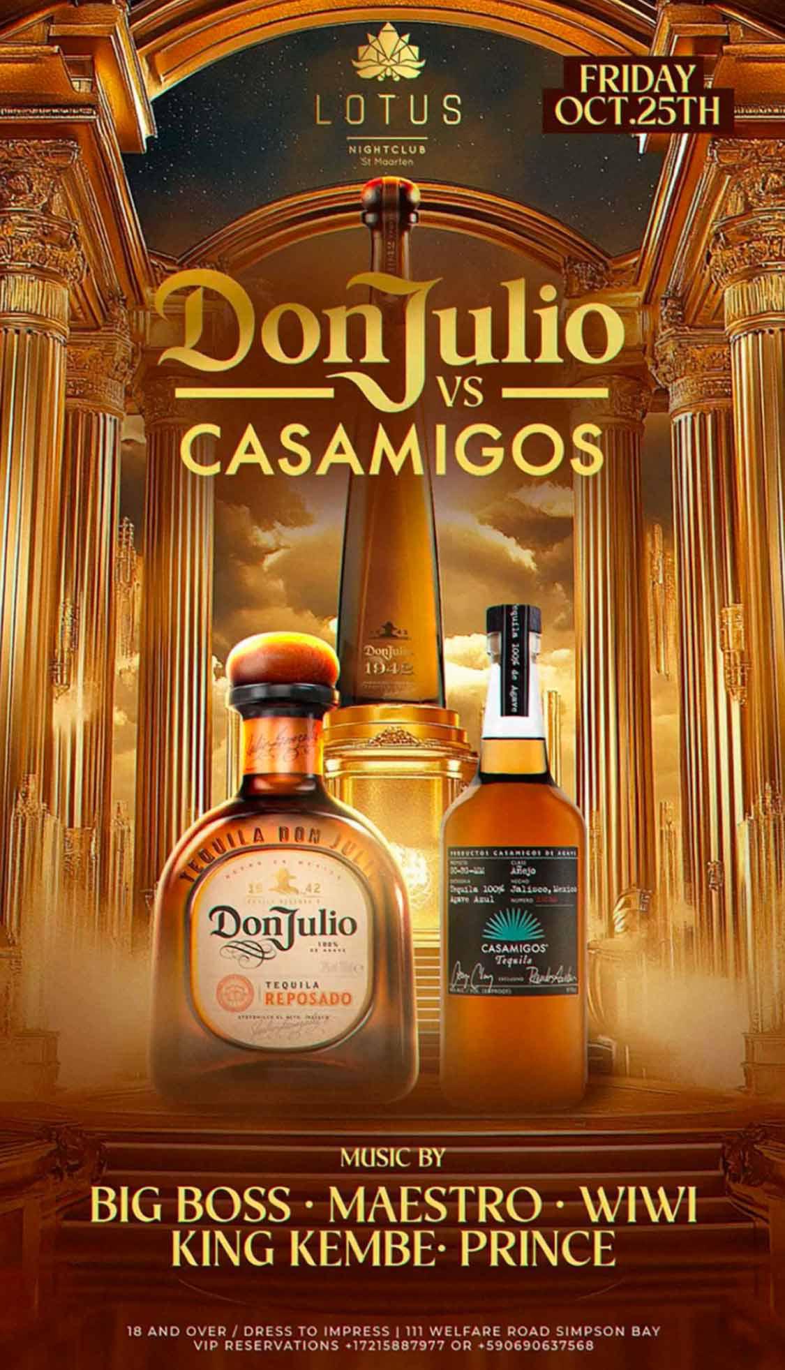 Don Julio VS Casamigos - Lotus