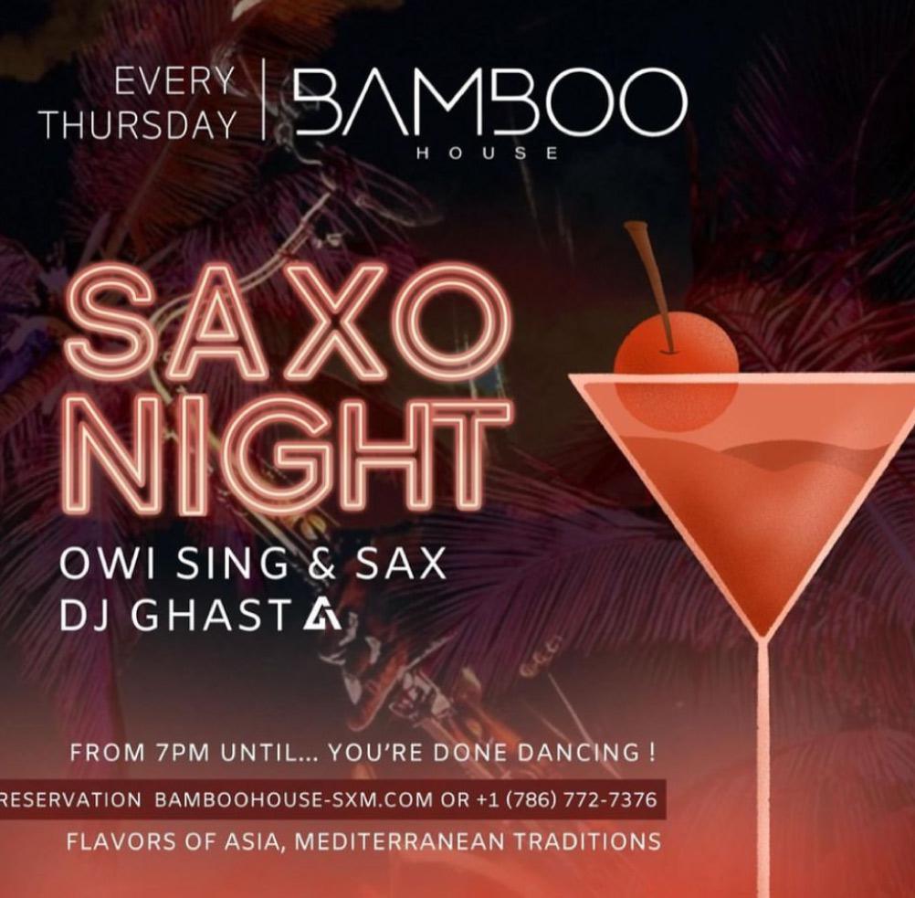 Saxo Night - Bamboo House