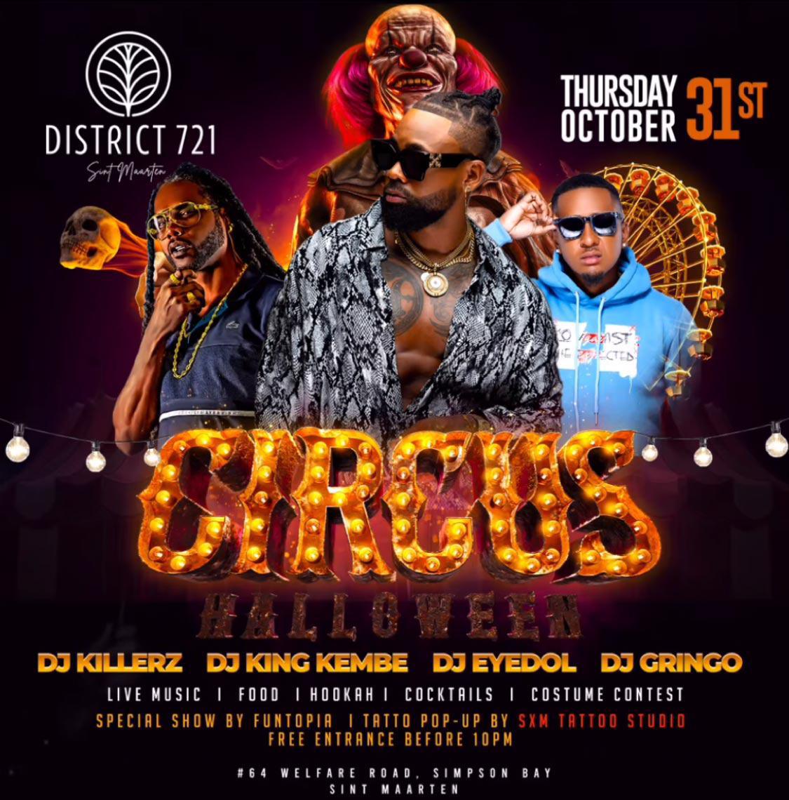 Circus Halloween - District 721