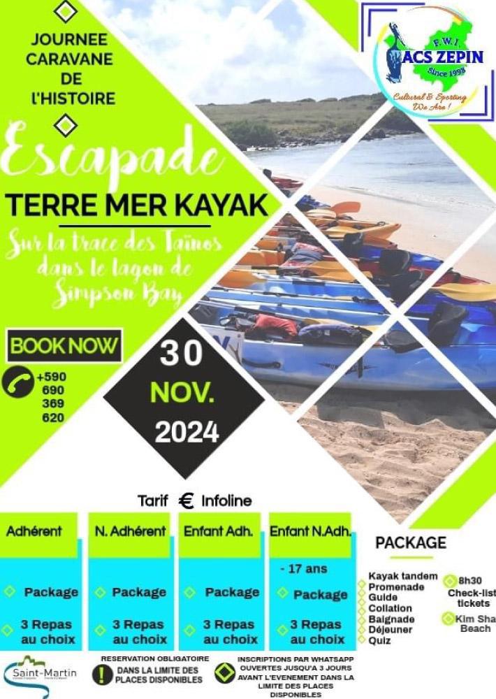 Escapade Terre Mer Kayak - ACS Zepin