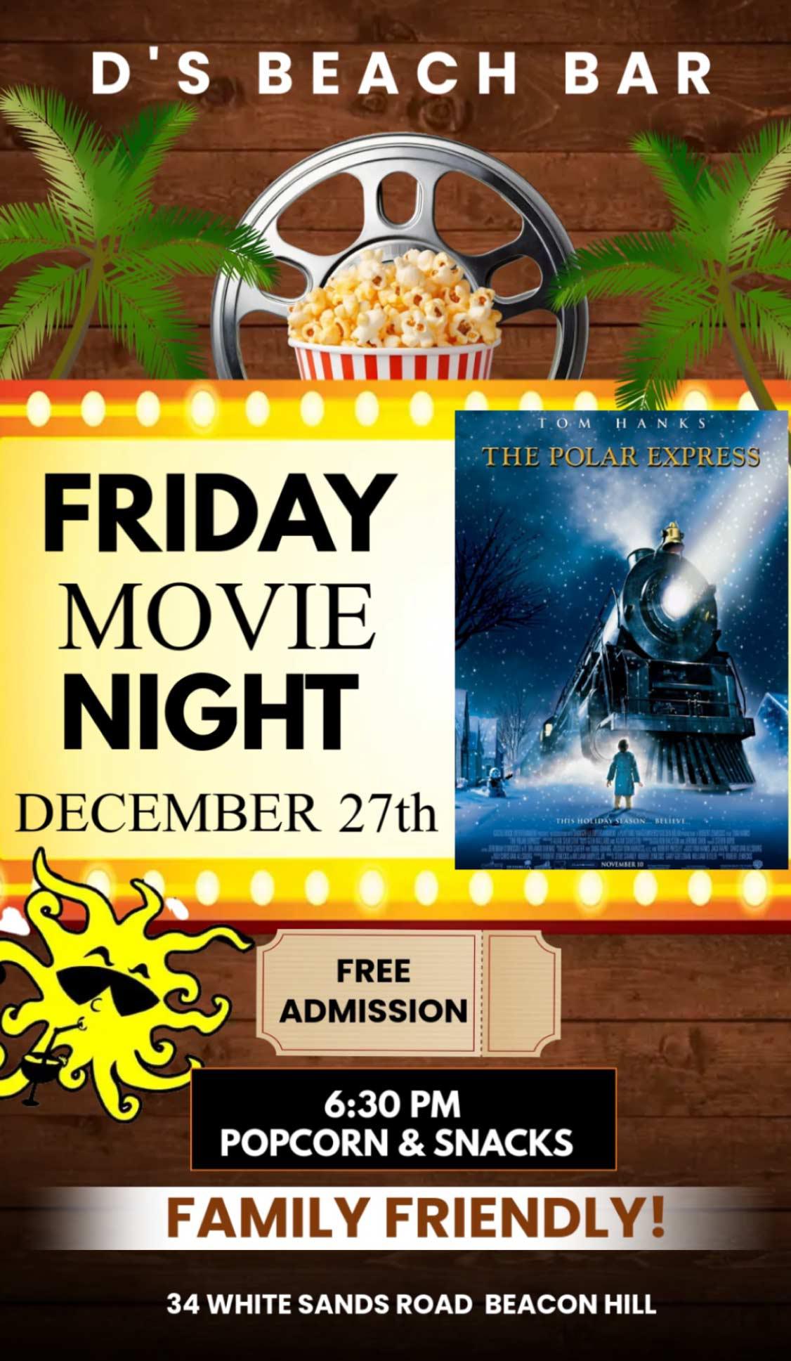 Friday Movie Night - The Polar Express - Dinghy's