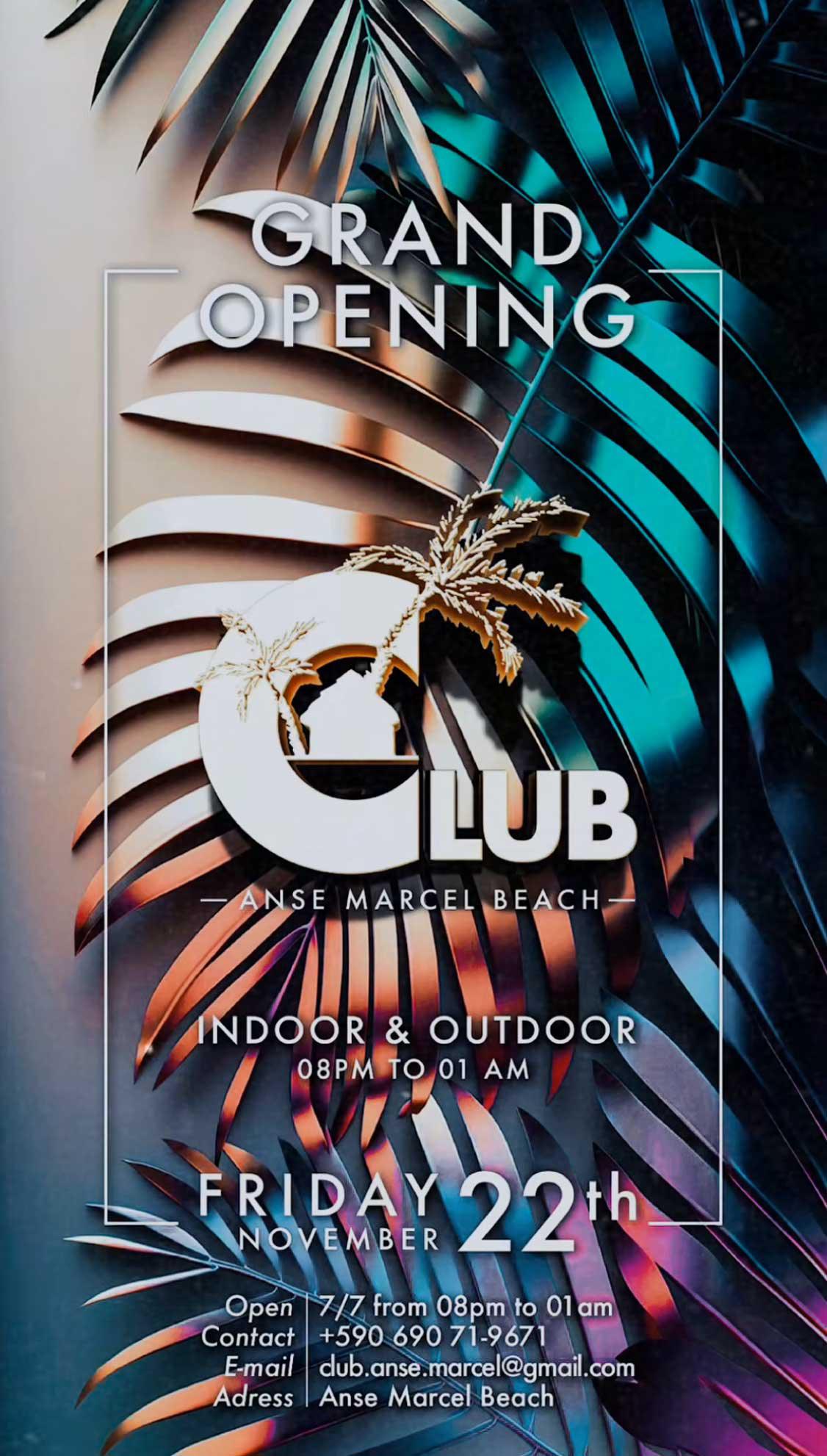 Grand Opening - Le Club