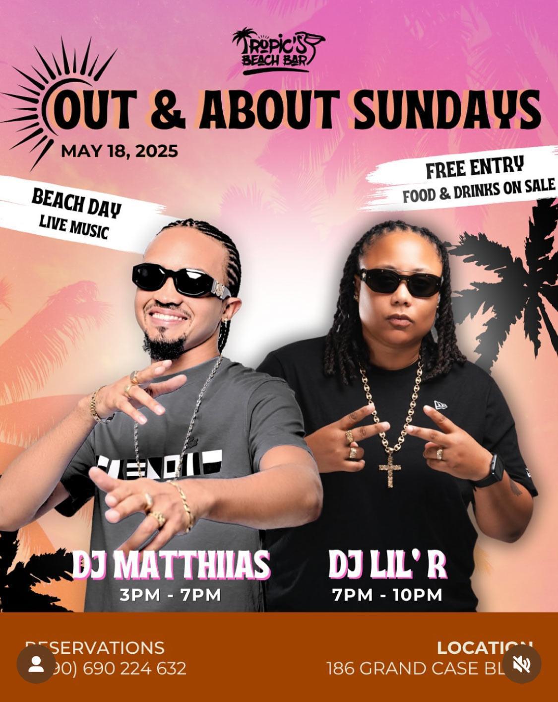 Out & About Sunday - Tropic's Beach