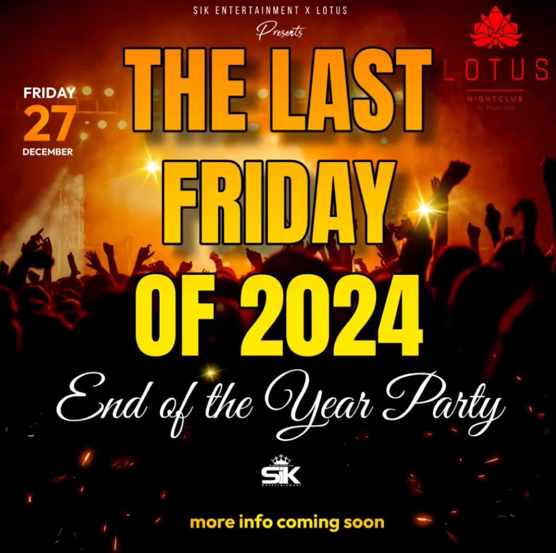 The Last Friday of 2024 - Lotus