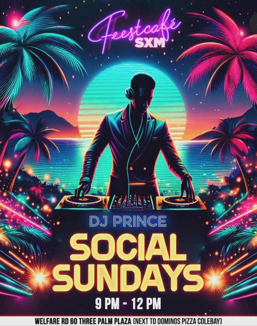 Social Sundays - Feestcafé SXM