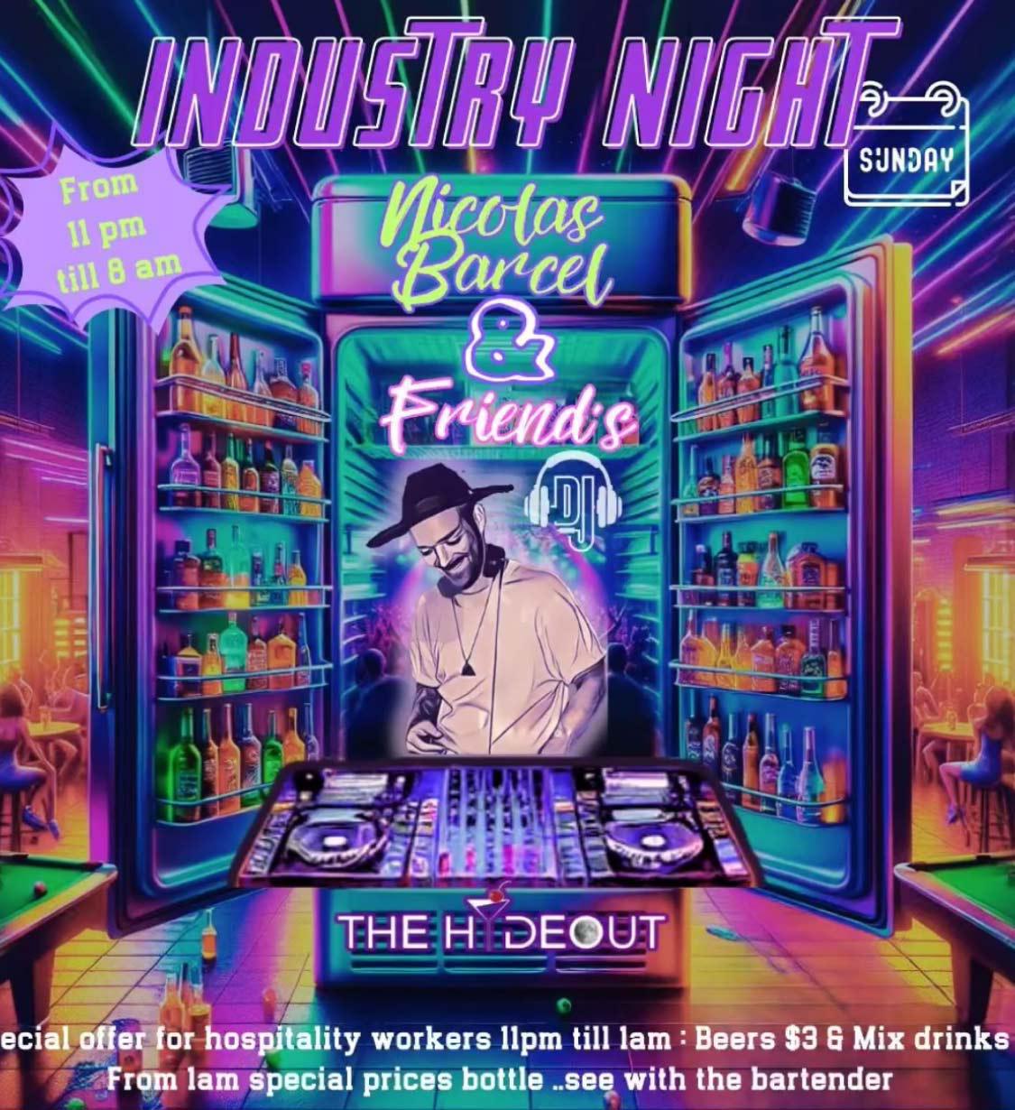 Industry Night - The Hideout