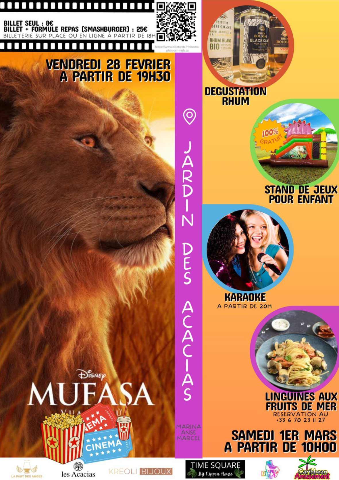 Cinéma Outdoor - Mufasa - Les Acacias