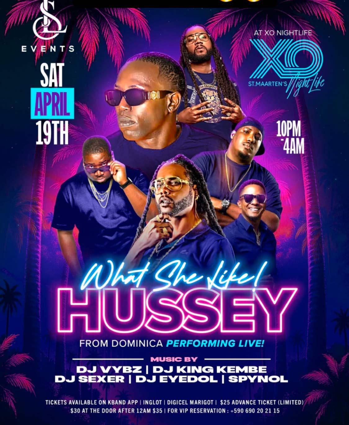 What She Like! Hussey - XO