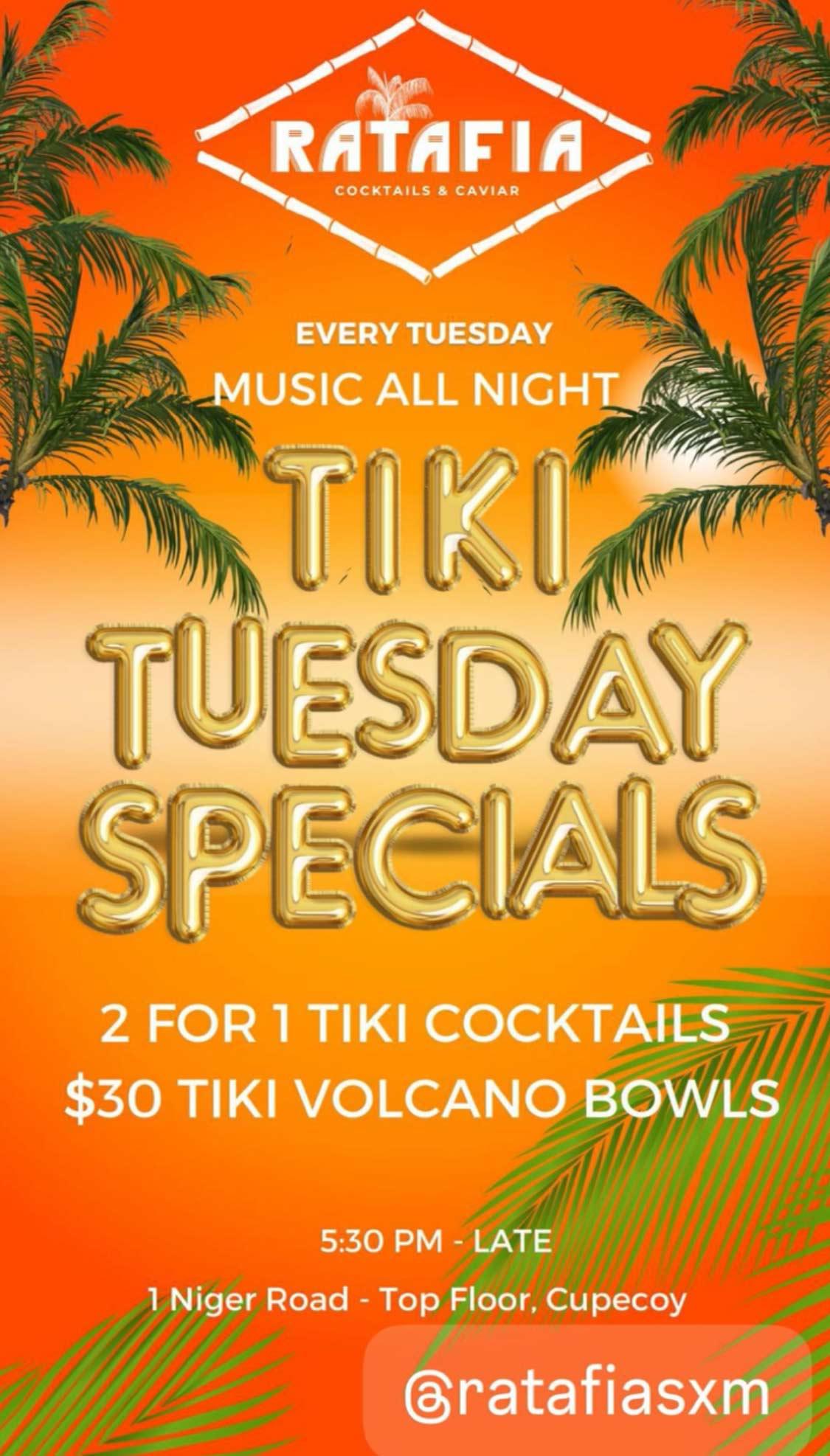 Tiki Tuesday Specials - Ratafia