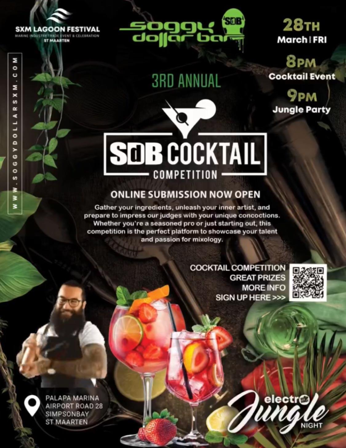 SDB Cocktail Competition - Soggy Dollar Bar