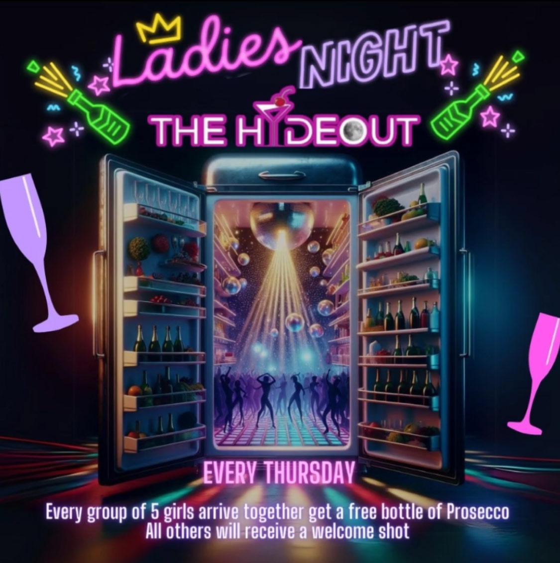 Ladies Night - The Hideout