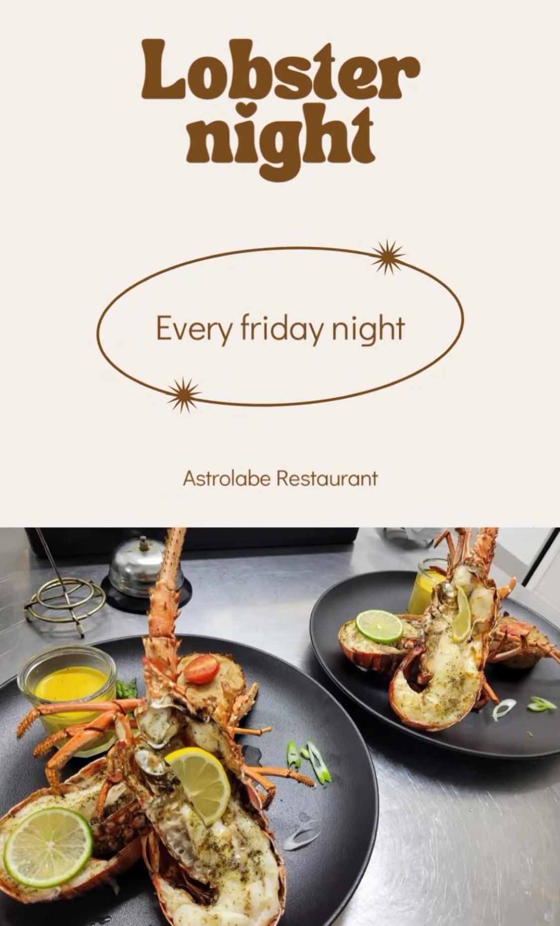 Lobster Night - L'Astrolabe