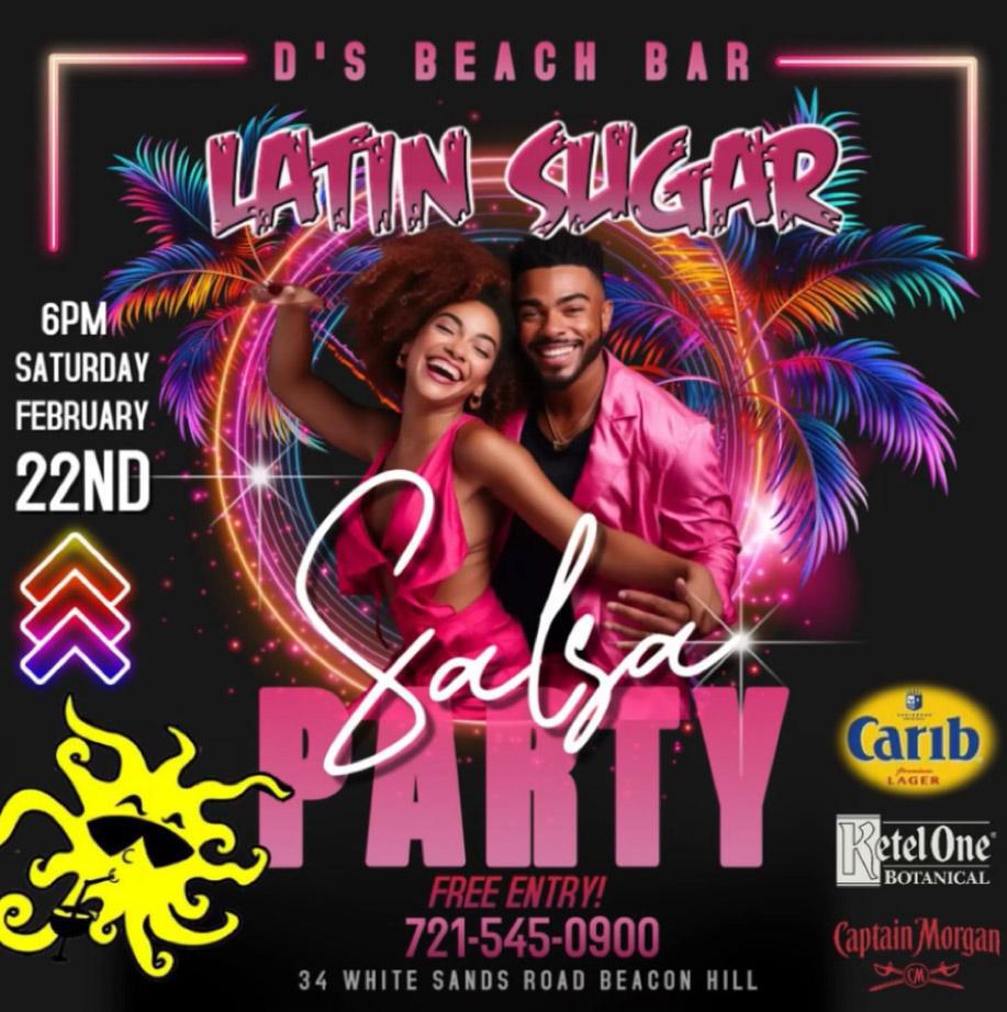 Latin Sugar Salsa Party - Dinghy's