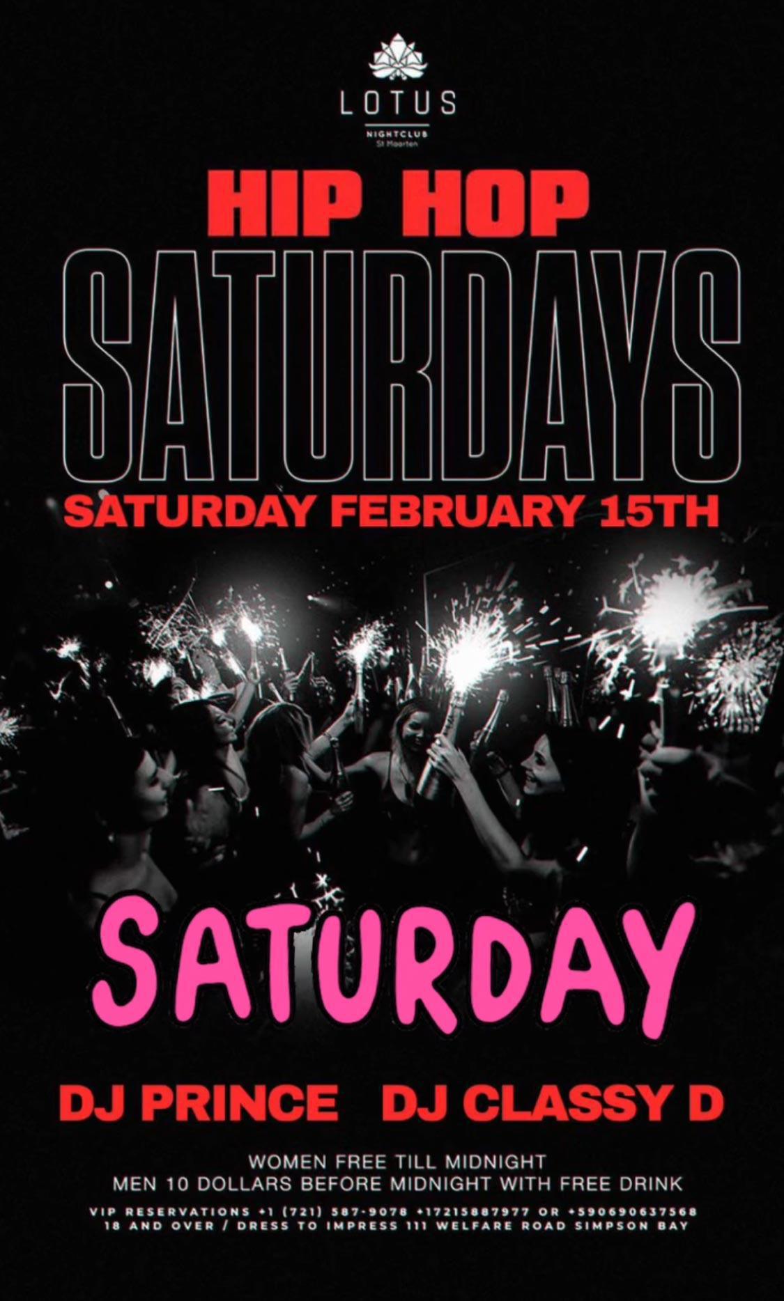 Hip Hop Saturdays - Lotus